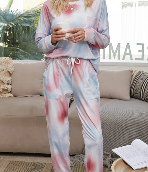 Tie-Dye Pajama Set