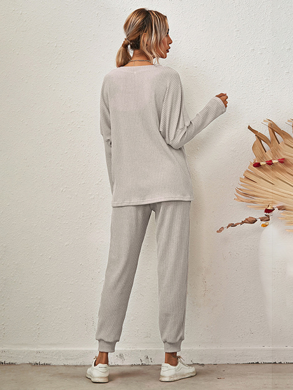 Long-Sleeved Loose Loungewear