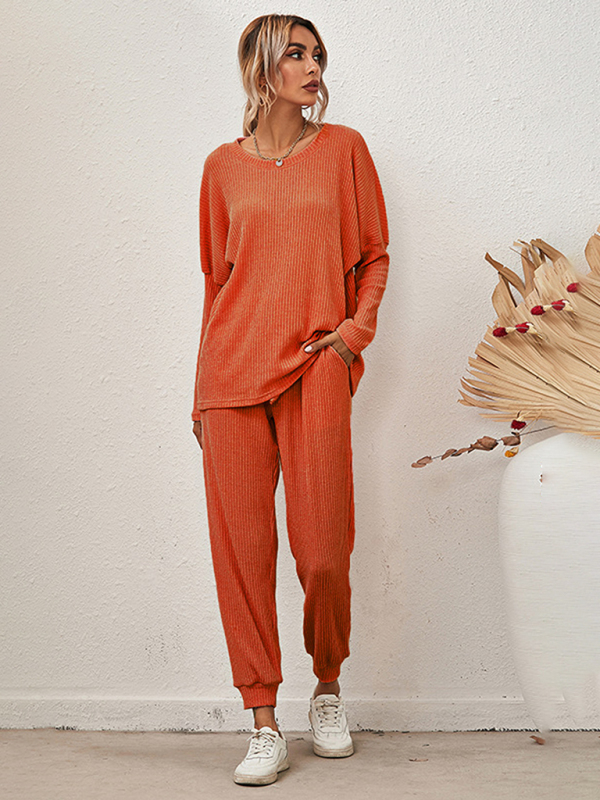 Long-Sleeved Loose Loungewear