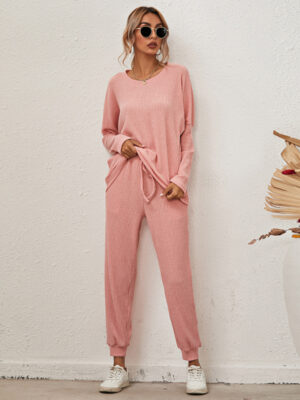 Long-Sleeved Loose Loungewear