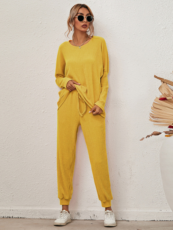 Long-Sleeved Loose Loungewear