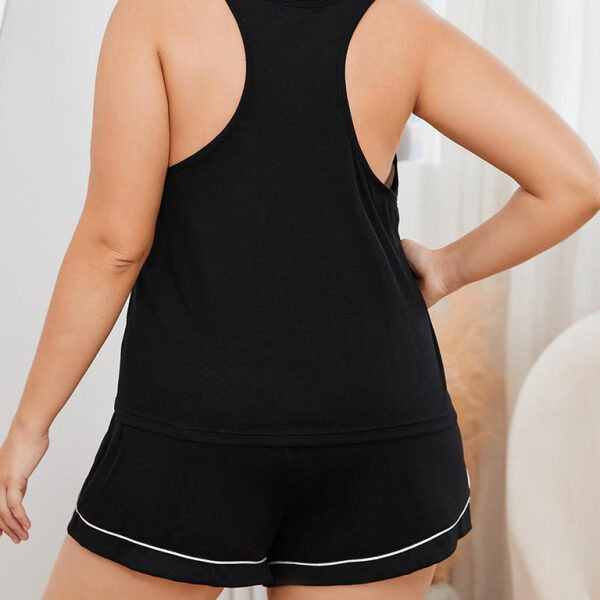Suspender Shorts Pajamas Set