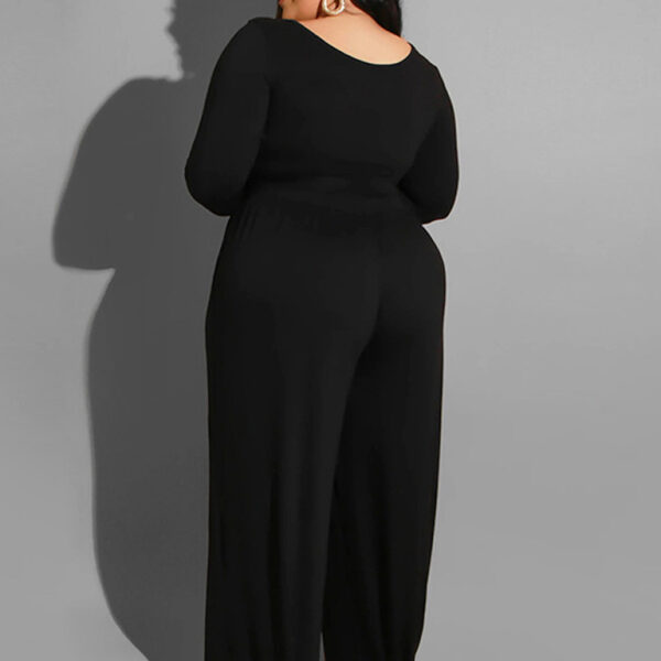 Solid Color Two-Piece Set