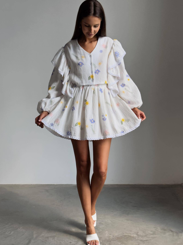 Cotton Lounge Dress