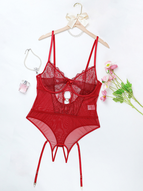 Lace Bodysuit Lingerie Set