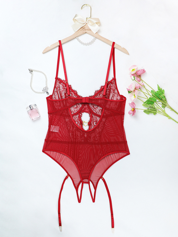 Lace Bodysuit Lingerie Set