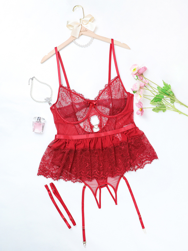 Lace Bodysuit Lingerie Set