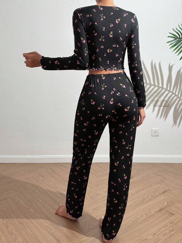 Floral Lounge Set